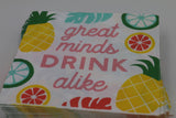 Funny Cocktail Napkins | Great Minds Drink Alike - 20ct