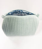 Velvet Cosmetic Pouch (3 Colors)