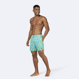 Starfish Swim Shorts Sky & Yellow - Mens