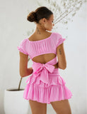 Tie Back Crop Top- 4 COLORS