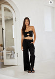 Double Twist Crop Top- 8 COLORS