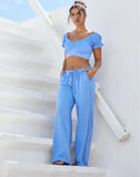 Tie Back Crop Top- 4 COLORS