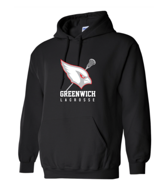 GHS Lax Hoodie Black (Customization Available)