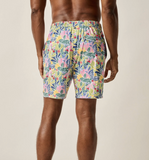 Johnnie- O 7" Half Elastic Surf Short- Zest