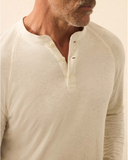 Faherty Long Sleeve Cloud Henley (3 colors)