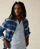 Faherty Long Sleeve Cloud Henley (3 colors)