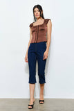 Satin Blouse - Flirty, Night Out, Fun