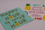 Funny Cocktail Napkins | Great Minds Drink Alike - 20ct