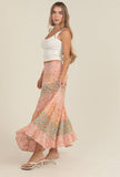 A-Line Bohemian Maxi Skirt