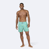 Starfish Swim Shorts Sky & Yellow - Mens