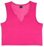 Teen Super Soft Waffle Tank- 2 COLORS