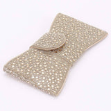 Rhinestone Party Bow Clutch