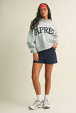 Après Oversized Mock Neck Sweatshirt (2 Colors)