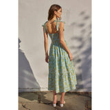 Smocked Tiered Maxi Dress