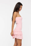 Smocked Layered Mini Drres