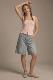 Button Down Square Neck Tank