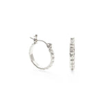 Small Vintage Beaded Hoops