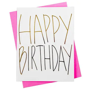 Greeting Card- Happy Birthday