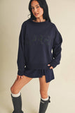 Après Oversized Mock Neck Sweatshirt (2 Colors)