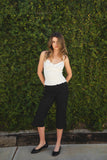 Polka Dot Lace Tank