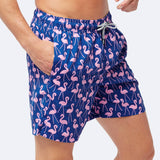 Flamingo Swim Shorts- Mens