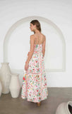 Multi Print Midi Dress