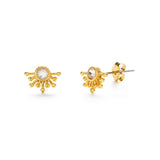 Rays of Light Stud Earrings
