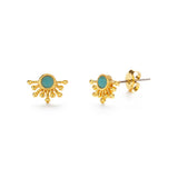 Rays of Light Stud Earrings