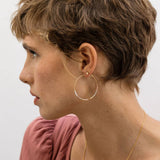 Japanese Seed Bead Hoops- multiple colorways