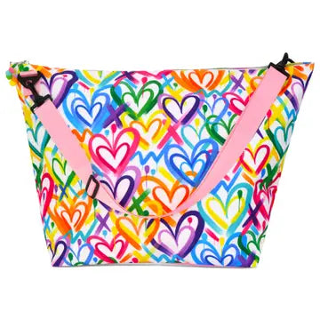 Corey Paige Hearts Weekender Bag