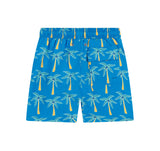 Palm Swim Shorts Blue & Green - Boys