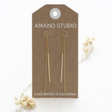 Needle and Thread Earrings