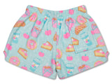 Fall Treats Plush Shorts (Youth Medium (10-12))