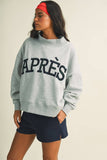 Après Oversized Mock Neck Sweatshirt (2 Colors)