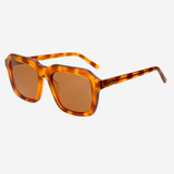 Charlie Acetate Unisex Rectangular Sunglasses