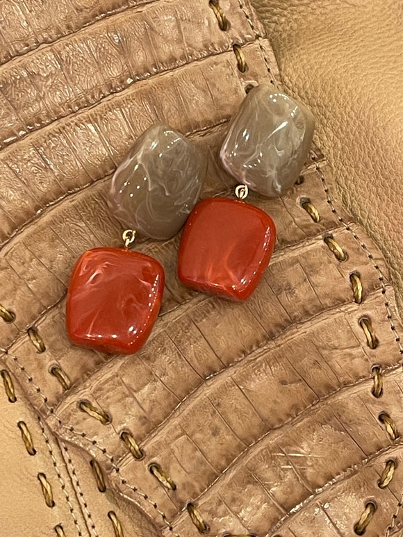 Holiday Earrings -Thanksgiving Browns