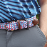 The Van Buren Woven Elastic Stretch Belt