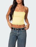 Lace Trim Cami Top