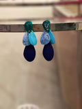 Stone Drop Earrings (4 Colors)