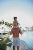 Botanical Swim Shorts- Mens