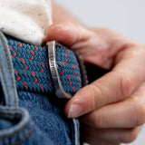 Fezzano elastic braided belt