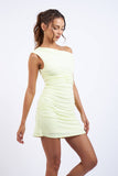 Asymmetric One-Shoulder Mini Dress