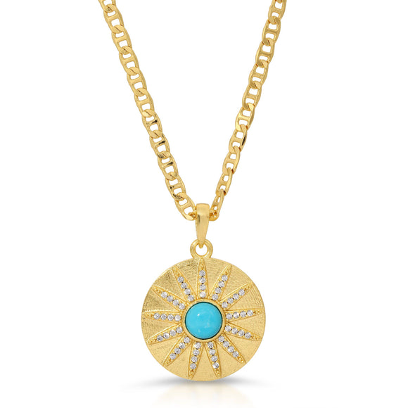 Stargazer Necklace in Turquoise