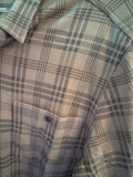 Rhone Hardy Flannel Shirt in Turtle Green Plaid