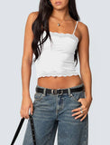 Lace Trim Cami Top