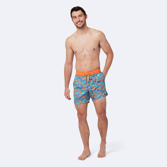 Botanical Swim Shorts- Mens