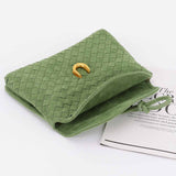 Woven Suede Crossbody bag