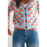 Cherry Knit Cardigan