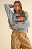 Flag Knit Sweater (2 Colors)