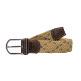 The Naples Woven Stretch Belt